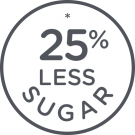 Maison Riviera 25% less sugar Seal