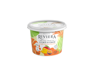 Maison Riviera Délices Végétaux au Lait de Coco Mangue et Fruit de la Passion