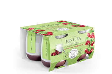 Maison Riviera Morello Cherry Organic Yogourt