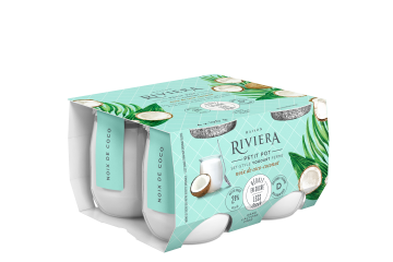 Maison Riviera Yogourt Ferme Noix de Coco Petit Pot