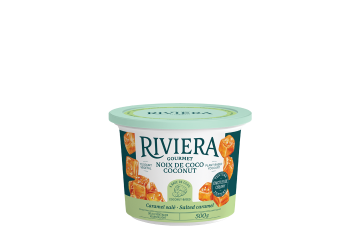 Yogourt végétal noix de coco caramel salé