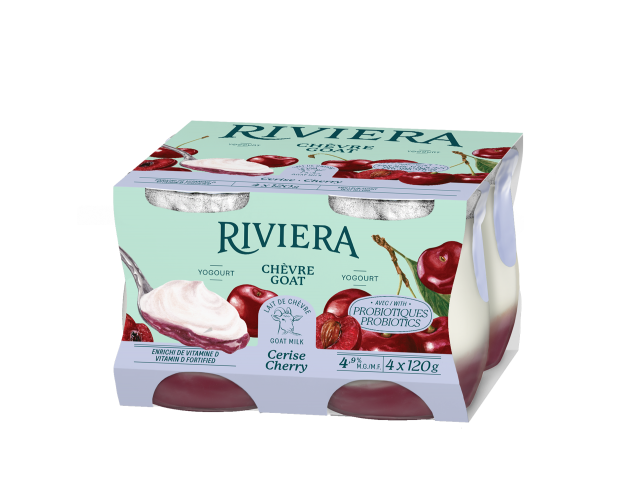 Maison Riviera Cherry Goat Yogourt Petit Pot