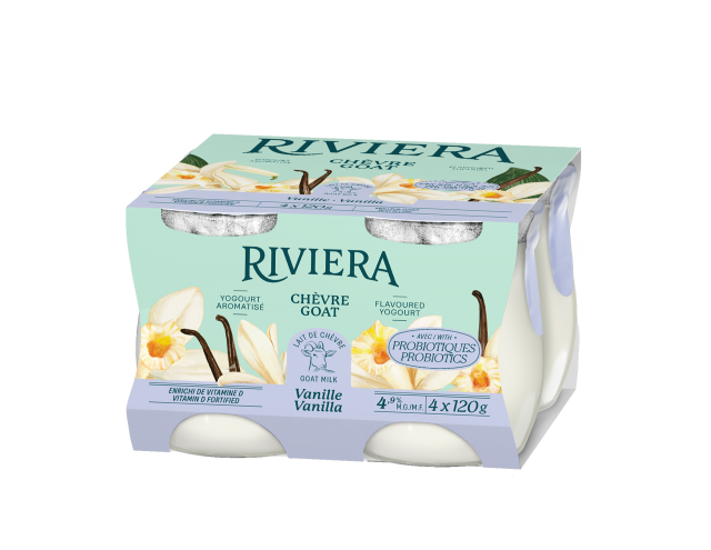 Maison Riviera Yogourt Chèvre Vanille Petit Pot