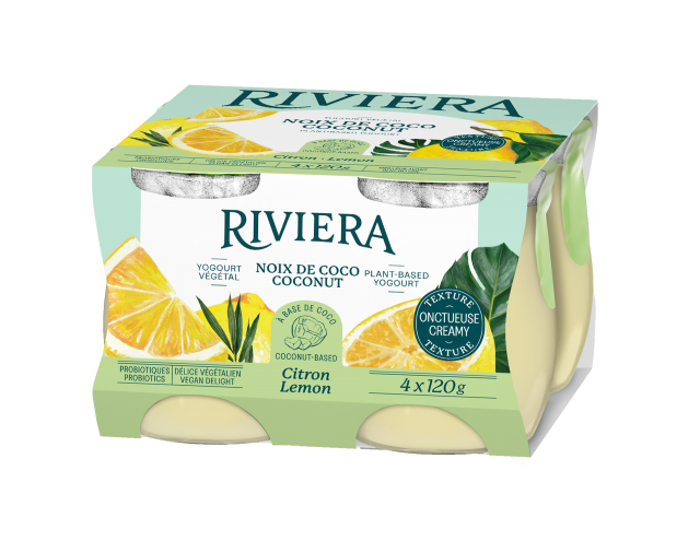 Maison Riviera Lemon Coconut Milk Vegan Delight