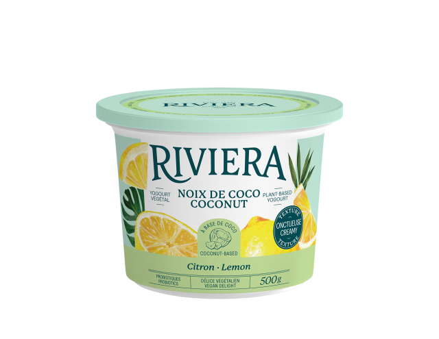 Maison Riviera Délices Végétaux au Lait de Coco Citron