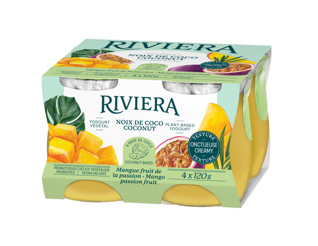 Maison Riviera Délices Végétaux au Lait de Coco Mangue Passion