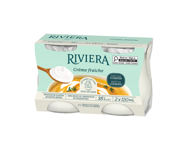 Maison Riviera Crème Fraîche 2 x 120 ml