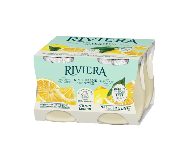 Maison Riviera Lemon Set-Style Yogourt Petit Pot