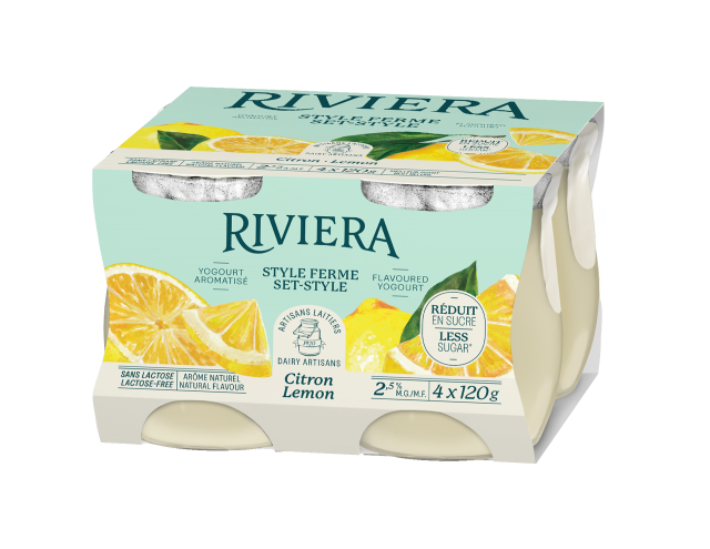 Maison Riviera Yogourt Ferme Citron Petit Pot