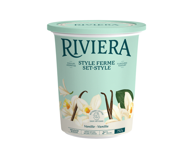 Maison Riviera Yogourt Ferme Sans OGM Vanille 750 g