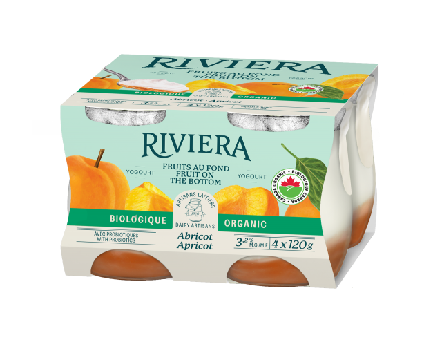 Maison Riviera Apricot Organic Yogourt Petit Pot