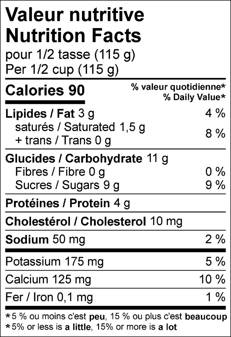 Nutrition Facts