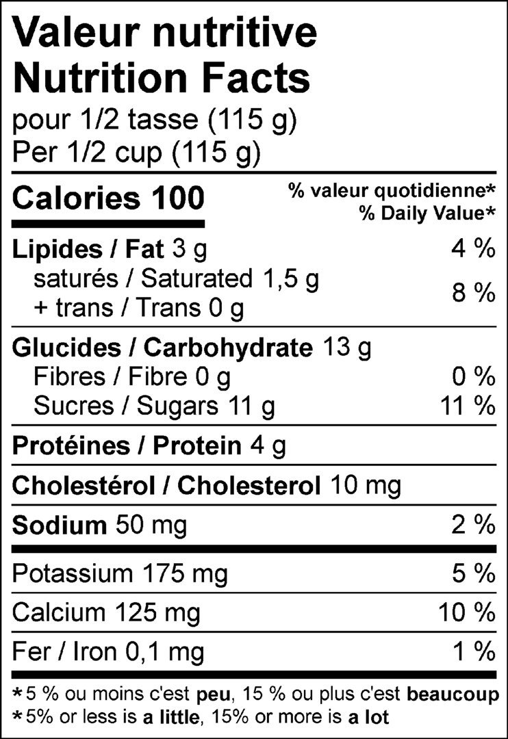 Nutrition Facts