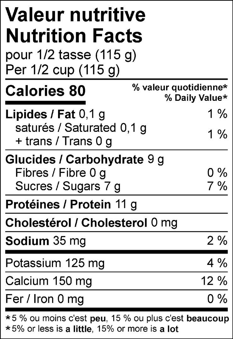 Nutrition Facts