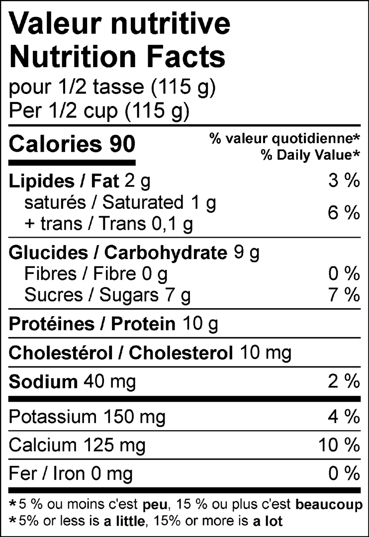 Nutrition Facts