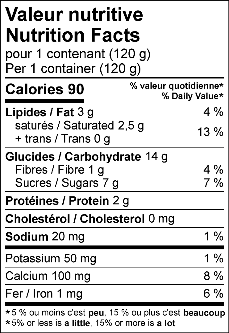 Nutrition Facts