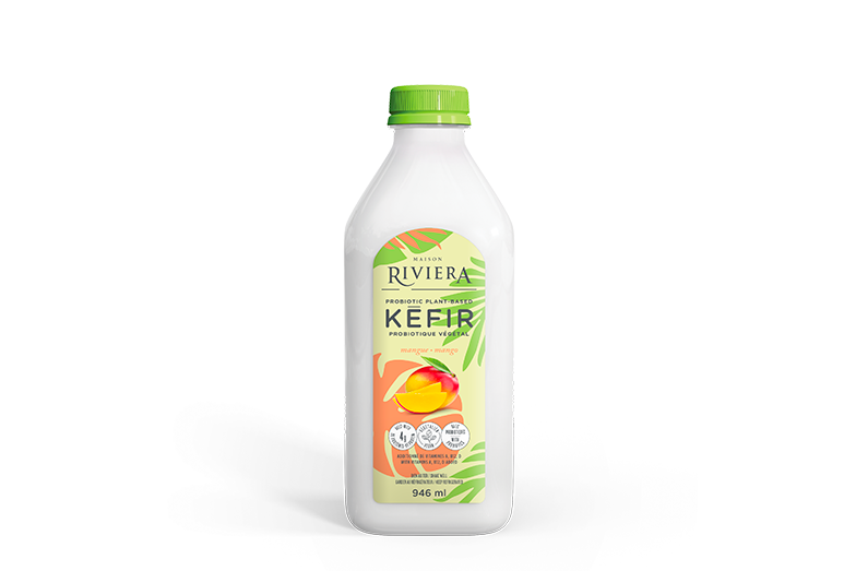 Probiotic plantbased Kefir Mango Maison Riviera Yogurts, Cheese